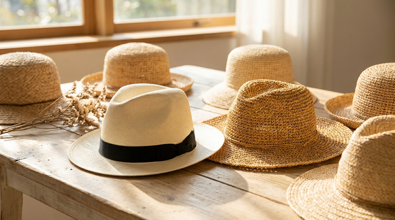 Bien choisir un chapeau en paille naturelle